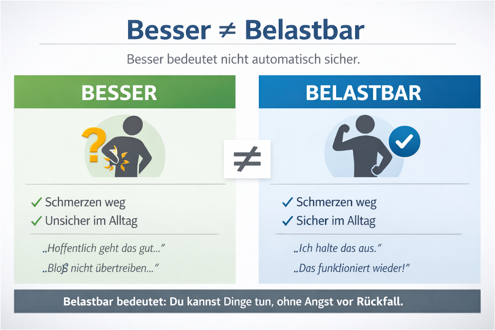 Besser ist nicht gleich Belastbar